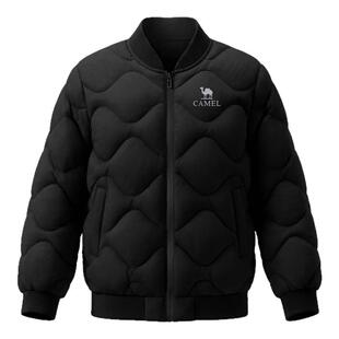 【双11预售】骆驼儿童羽绒轻薄服青少年户外运动服黑色男女童外套