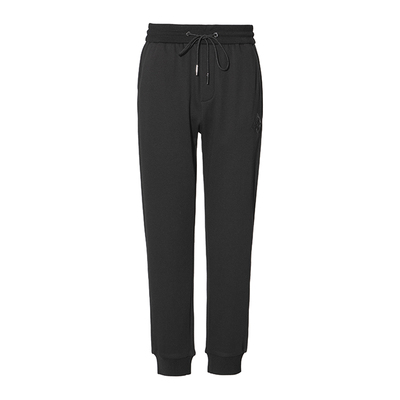 RARE威雅男裤 秋冬新款裤子男士黑色卫裤阔版休闲宽松运动裤