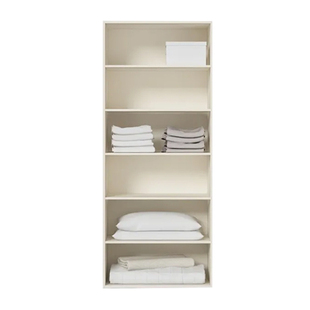 hanssem汉森实木衣柜现代简易落地储物柜新型组装结实家用卧室