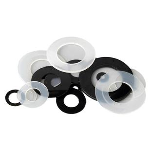 尼龙垫片圆形橡胶垫片塑料螺丝垫圈加厚塑胶绝缘平垫M2M3M4-M12
