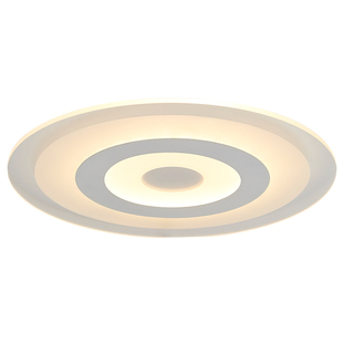 led吸顶灯现代简约客厅灯圆形主卧室灯超薄房间餐厅大气餐厅灯具