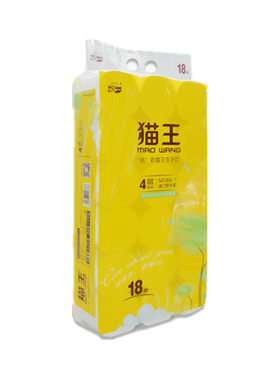 猫王5层卫生纸卷纸18卷
