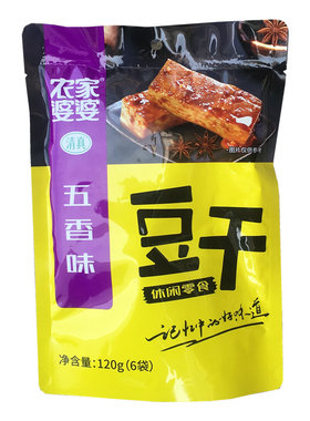 明正农家婆婆五香味休闲办公豆干