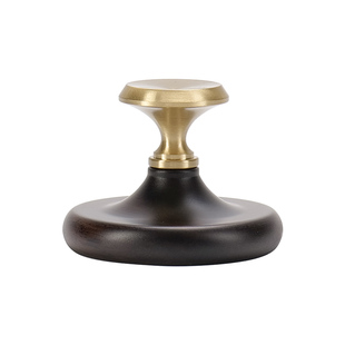 黑檀木盖置紫砂壶盖托盖碗印章复古茶杯盖垫放壶盖托功夫茶具配件