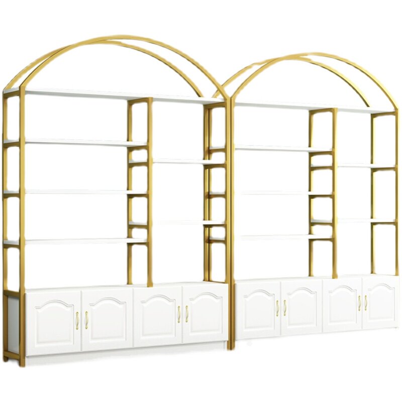 化妆品展示柜产品展示架美容院货架展柜柜子陈列柜架子店铺货柜