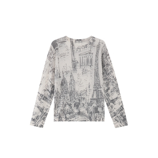 MANNALA丨“时装周”松弛感铁搭超柔轻薄水溶羊毛针织衫 Q4482