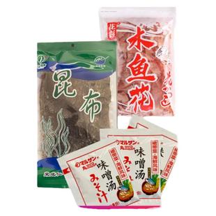 昆布木鱼花味噌汤干海带柴鱼高汤日式汤关东煮食材干货厚片