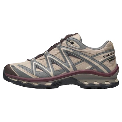 SALOMON萨洛蒙 XT-QUEST GTX  防水透气支撑 跑步鞋 棕灰491278
