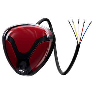 电动车转向后尾灯刹车投影灯九号通用氛围小牛电瓶车灯加装提醒器