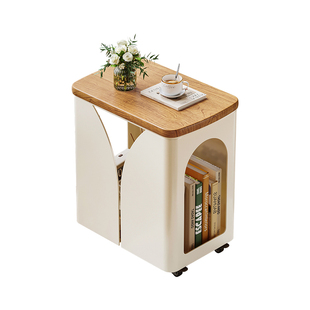 沙发边几客厅可移动茶几家用铁艺床头柜置物架2025新款窄柜侧边柜