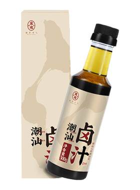 潮菜叶飞潮汕卤汁白卤水
