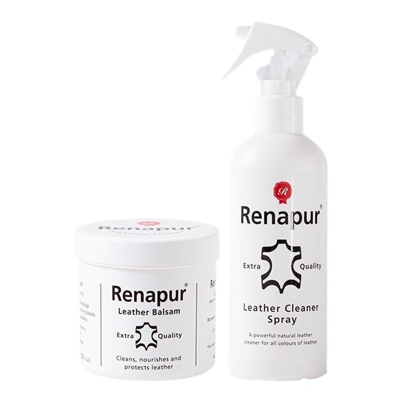 Renapur真皮沙发清洁剂皮革皮具去污保养油护理液家用皮沙发专用
