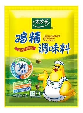 太太乐三鲜鸡精40g袋装家用