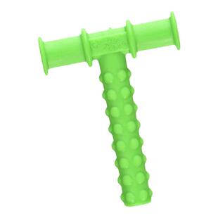 美国进口红色T字牙胶咬胶棒合民言语口肌训练工具下颌骨力量儿童