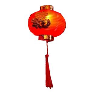 气氛福字灯笼灯串太阳能户外彩灯春节小灯笼灯串灯挂灯新年装饰灯