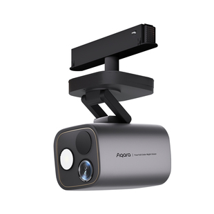 适用Aqara G5 Pro摄像头监控万向旋转支架磁吸取电模块吸顶免打孔