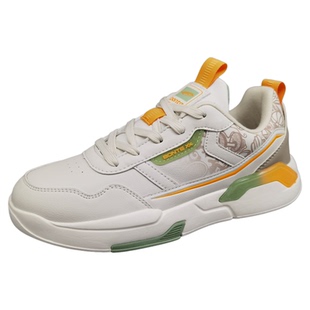 国产品牌邦特2025秋季男鞋运动鞋正品鞋子皮面休闲鞋透气软底板鞋