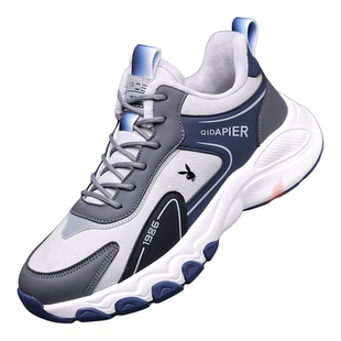 花花公子男鞋2026春季新款百搭男士休闲鞋防滑软底运动鞋透气鞋子