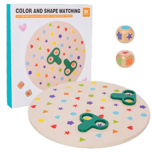 小侦探找图形专注力训练幼儿园小中班益智类桌游玩教具区域角材料