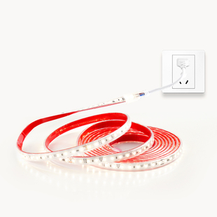 烁宇高压220v自粘led灯带软展示柜线形免变压器线型户外防水灯条