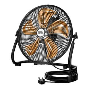 南极人电风扇工业风扇大风力落地扇家用餐厅台式坐爬地强力趴地扇