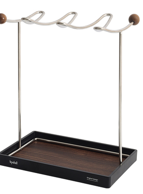 轻奢中古风红酒杯收纳架摆件