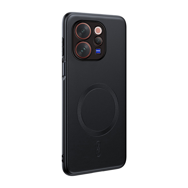 适用于vivov70手机壳VIVO V70磁吸素皮保护套viovv70全包防摔voviv70皮纹viviv70轻奢风vovov70新款V7O