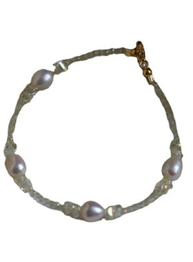 简约法式优雅高亮淡水珍珠