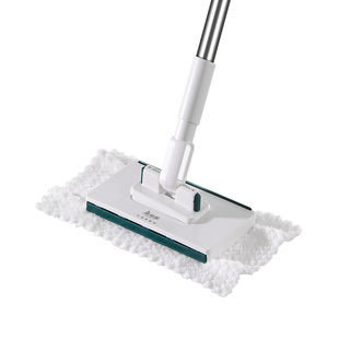 美丽雅洗脸巾拖把2025新款夹布拖把家用懒人夹迷你小拖把自动夹布