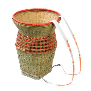 竹编婴儿背篼宝宝背篓竹背筐大号竹背篼手工竹编背篼娃娃背竹制品