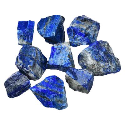天然水晶矿石青金石原石摆件石头阿富汗原矿玉石宝石毛料标本