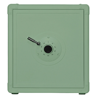 卡唛crmcr复古机械表盘首饰保险柜家用2025新款 已接入米家APP防盗小型45CM衣柜入墙首饰保险箱保管箱夹万绿