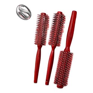 女士专用长发滚梳卷发梳子家用内扣蓬松圆筒棒发廊吹头发造型木梳