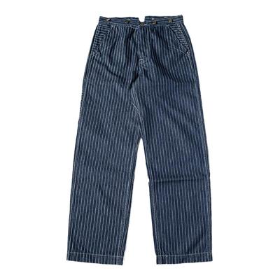 WABASH拔印波点铁路工装长裤