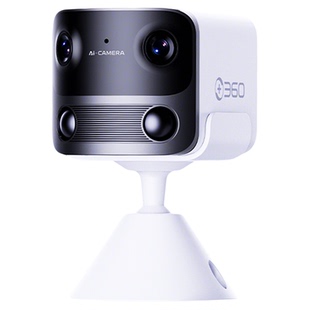新品360摄像头BC60双摄家用手机远程4G终身流量版免插电无线网络远程室内入户高清摄像机门口楼道电池监控器