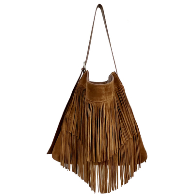 jpj磨砂流苏包女腋下包通勤包