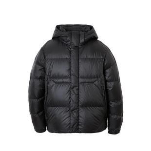 绫致杰克琼斯冬简约时尚百搭轻盈保暖舒适连帽抗沾湿羽绒服外套男