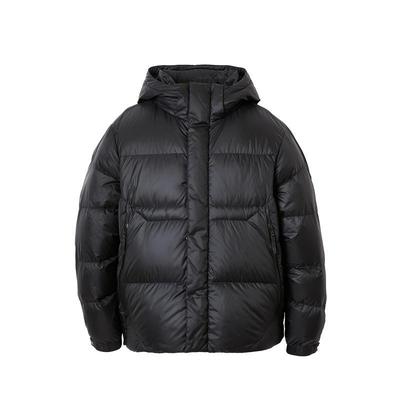 绫致杰克琼斯冬简约时尚百搭轻盈保暖舒适连帽抗沾湿羽绒服外套男