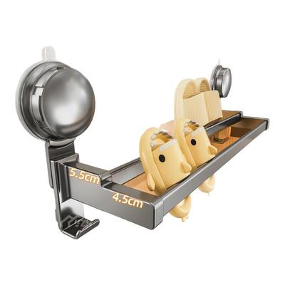 吸盘拖鞋架浴室免打孔沥水架