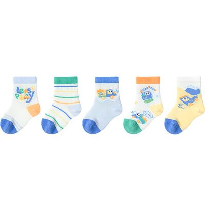 巴拉巴拉balaOne网眼袜萌趣短袜