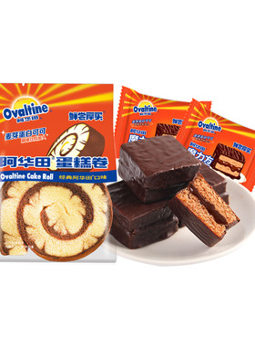 阿华田风味糕点点心网红爆款