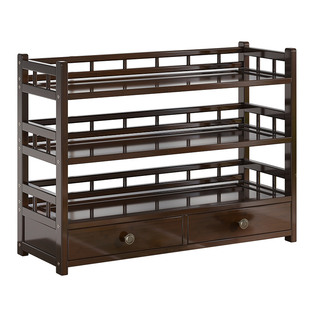 茶杯架子茶具茶器收纳架茶桌紫砂壶摆放架桌面上博古架小型置物架