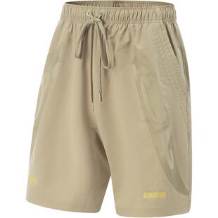 李宁反伍BADFIVE问鼎中原运动短裤男士新款宽松夏季梭织运动裤子