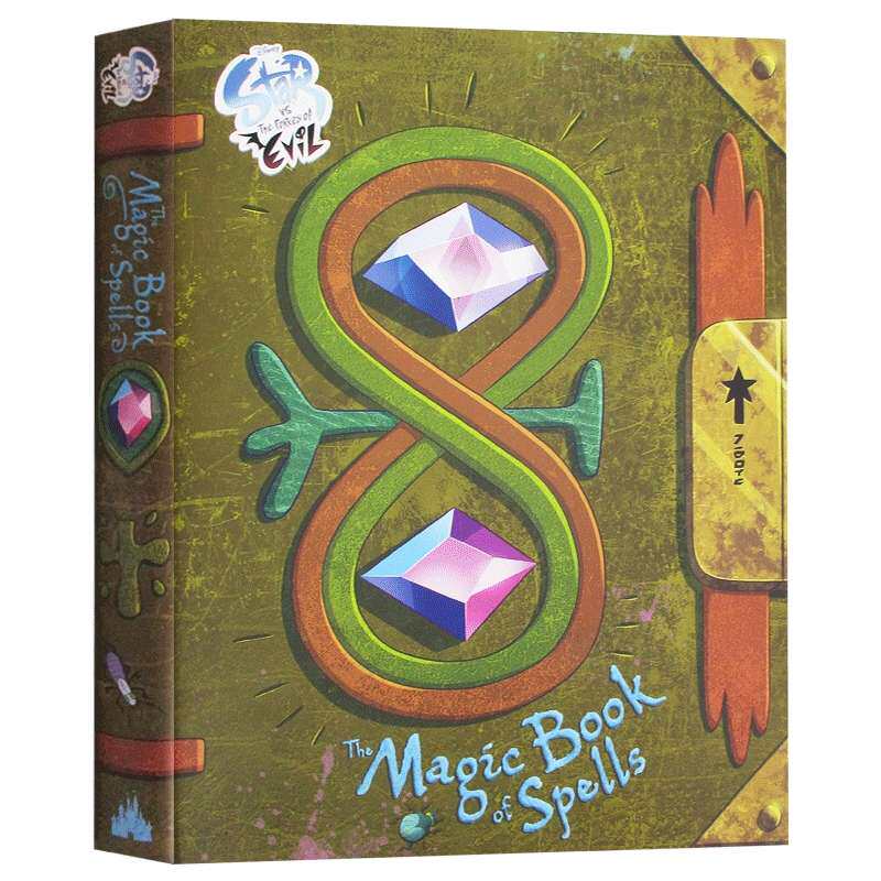 星蝶公主魔法咒语书 英文原版 精装小说 The Magic Book of Spells 迪士尼 英文版进口原版英语书籍
