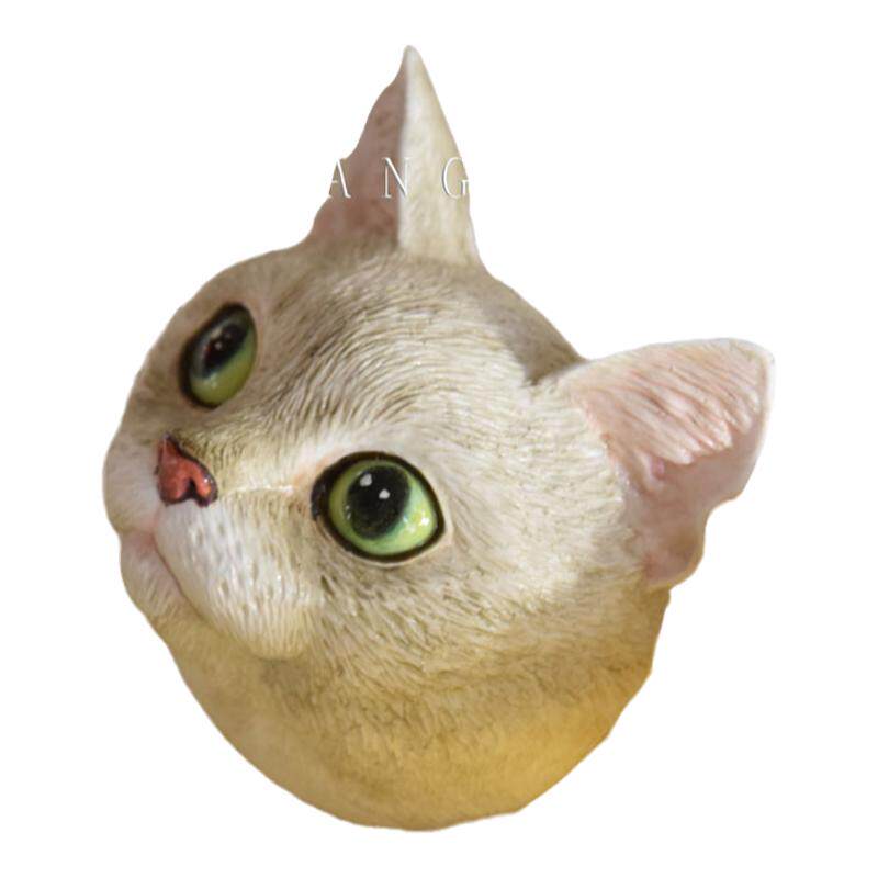 车载出风口猫猫香薰扩香石摆件