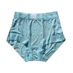 糸の糸 全桑蚕丝女真丝针织平角裤中腰蕾丝性感无痕提臀内裤短裤