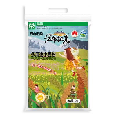 新疆奇台中筋面粉5kg多用途