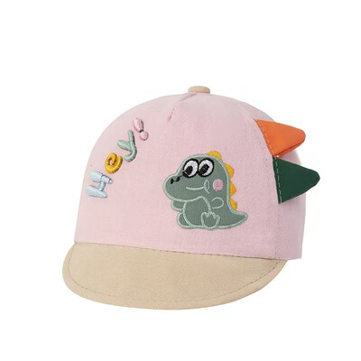 卡通恐龙男女童春夏防晒棒球帽