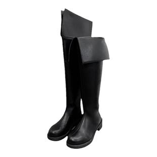 终结的炽天使克鲁鲁·采佩西cos鞋cosplay鞋子靴子来图定做动漫鞋