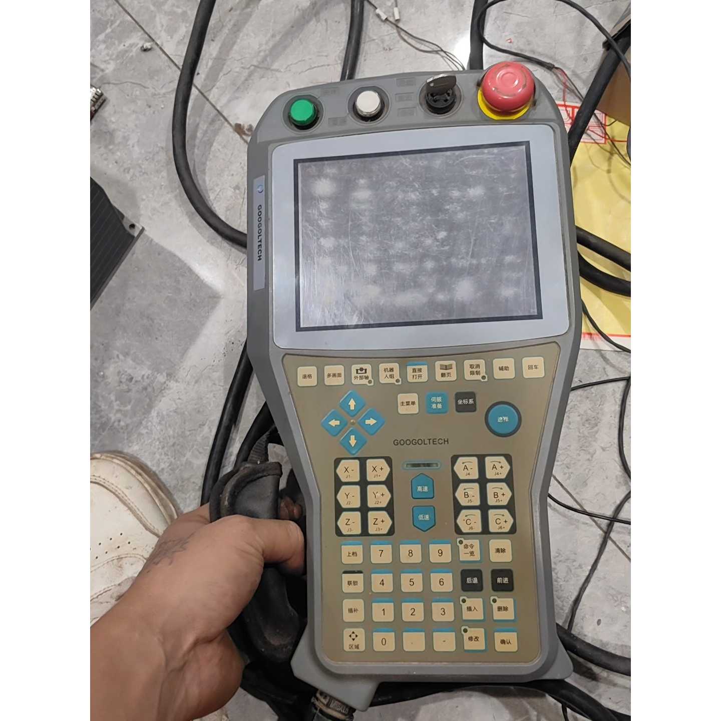 议价固高GRP2000-II-1.0示教器,拆机下来的,都没怎么